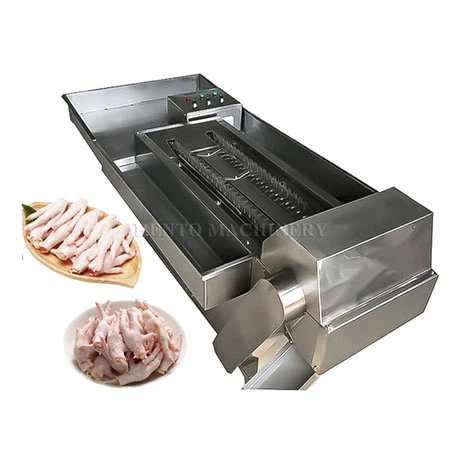 Maquina cortadora de patas de pollo