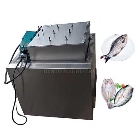 Máquina para destripar vísceras de pescado