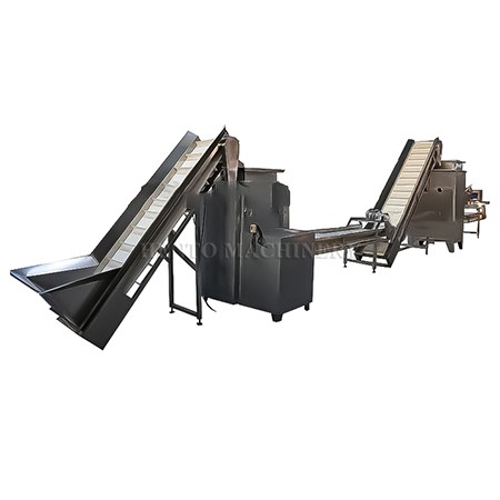 Línea de producción de ajo pelado