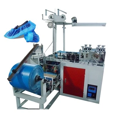 Máquina para fabricar fundas para zapatos