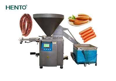 Máquina embutidora de salchichas al vacío